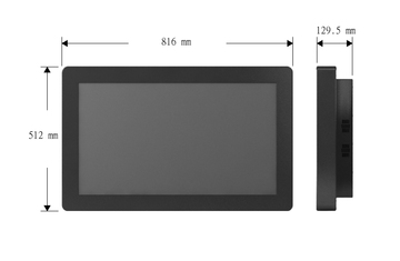 32吋表面電容觸控螢幕