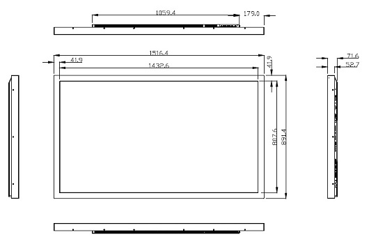 65吋LED光學式(CCD)